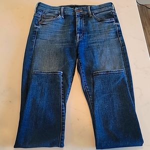 Mother High Waisted Looker Jeans 28